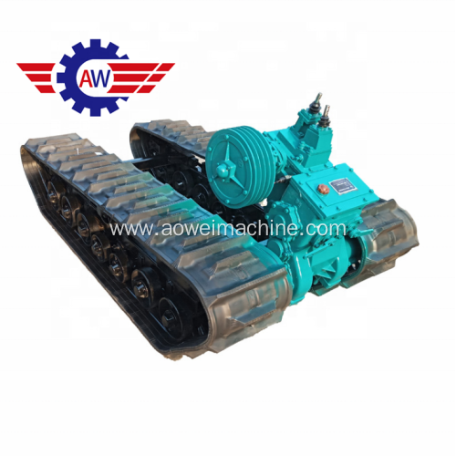 Rubber Crawler undercarriages track systems for mini excavator loader truck Mining Drilling Rigs agriculture truck wet land